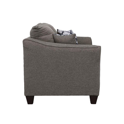 Salizar Flared Arm Loveseat Gray - 506022 - Bien Home Furniture &amp; Electronics