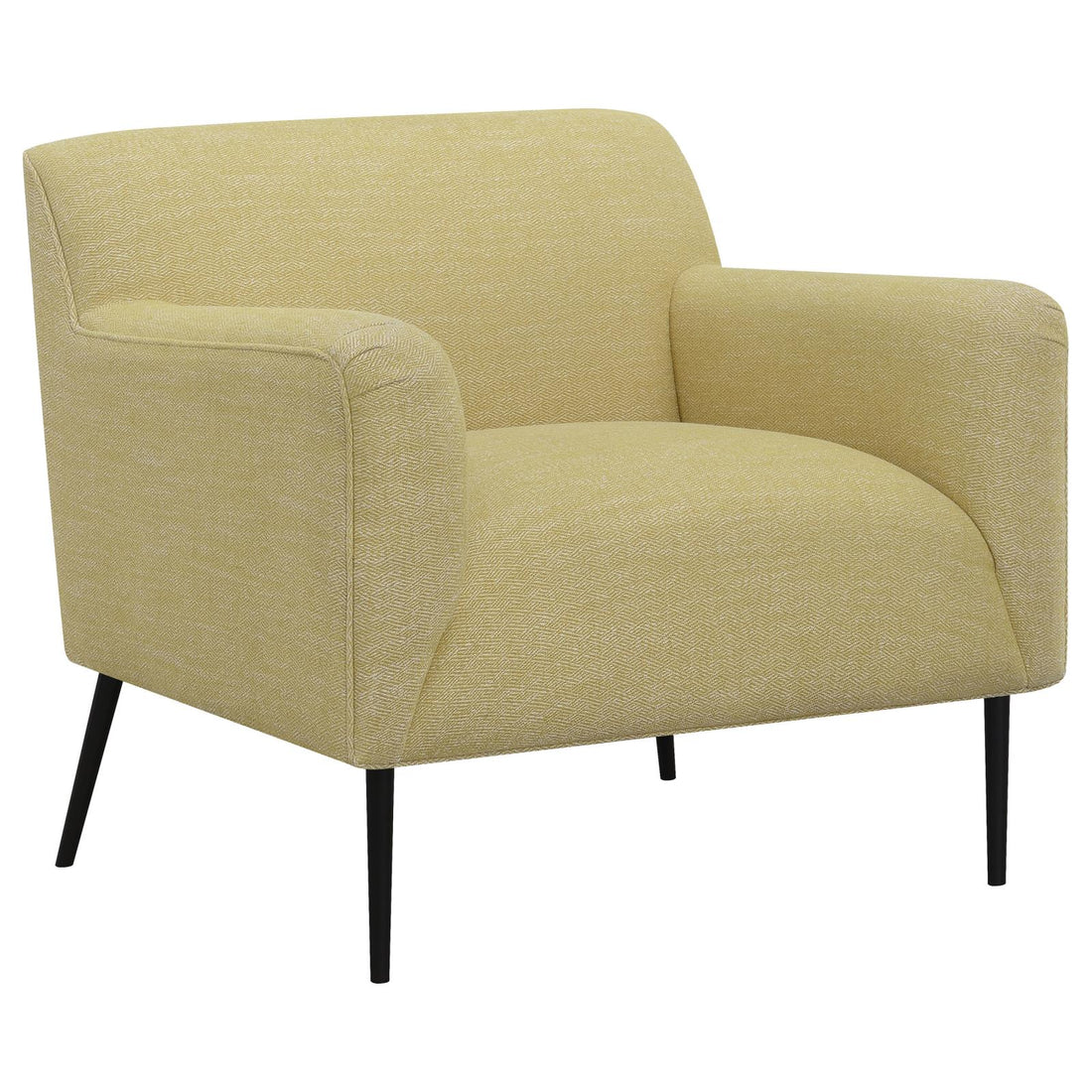 Sally Lemon Upholstered Track Arms Accent Chair - 905639 - Bien Home Furniture &amp; Electronics