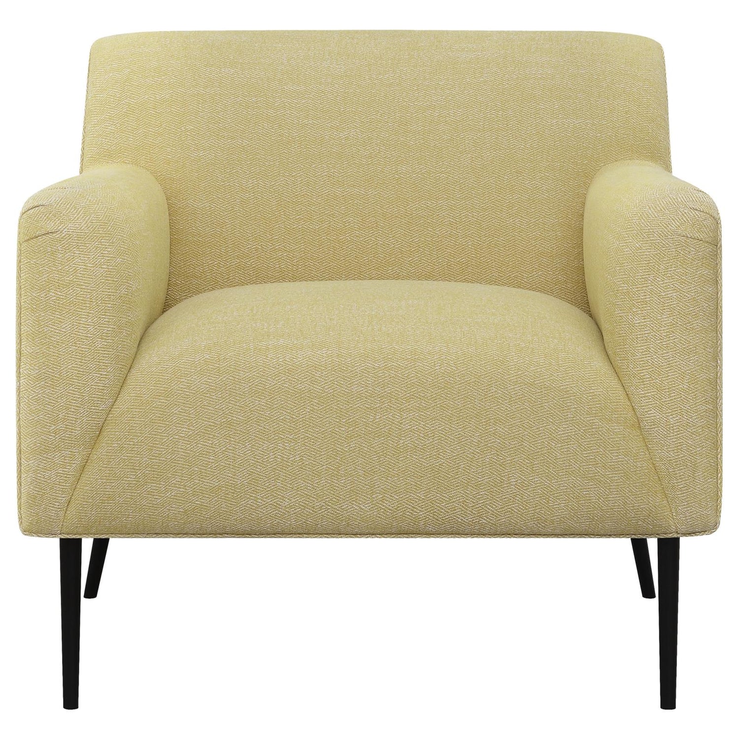 Sally Lemon Upholstered Track Arms Accent Chair - 905639 - Bien Home Furniture &amp; Electronics