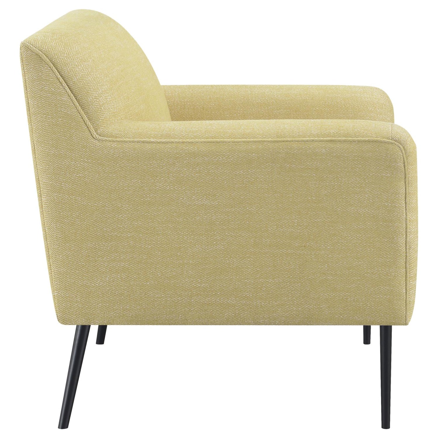Sally Lemon Upholstered Track Arms Accent Chair - 905639 - Bien Home Furniture &amp; Electronics