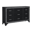 Salon Black Dresser - 1572BK-5 - Bien Home Furniture & Electronics