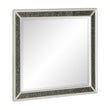 Salon White Mirror (Mirror Only) - 1572W-6 - Bien Home Furniture & Electronics