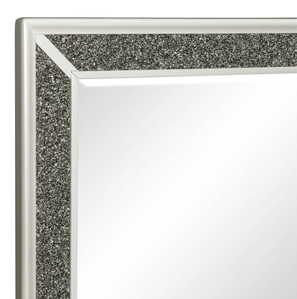 Salon White Mirror (Mirror Only) - 1572W-6 - Bien Home Furniture &amp; Electronics