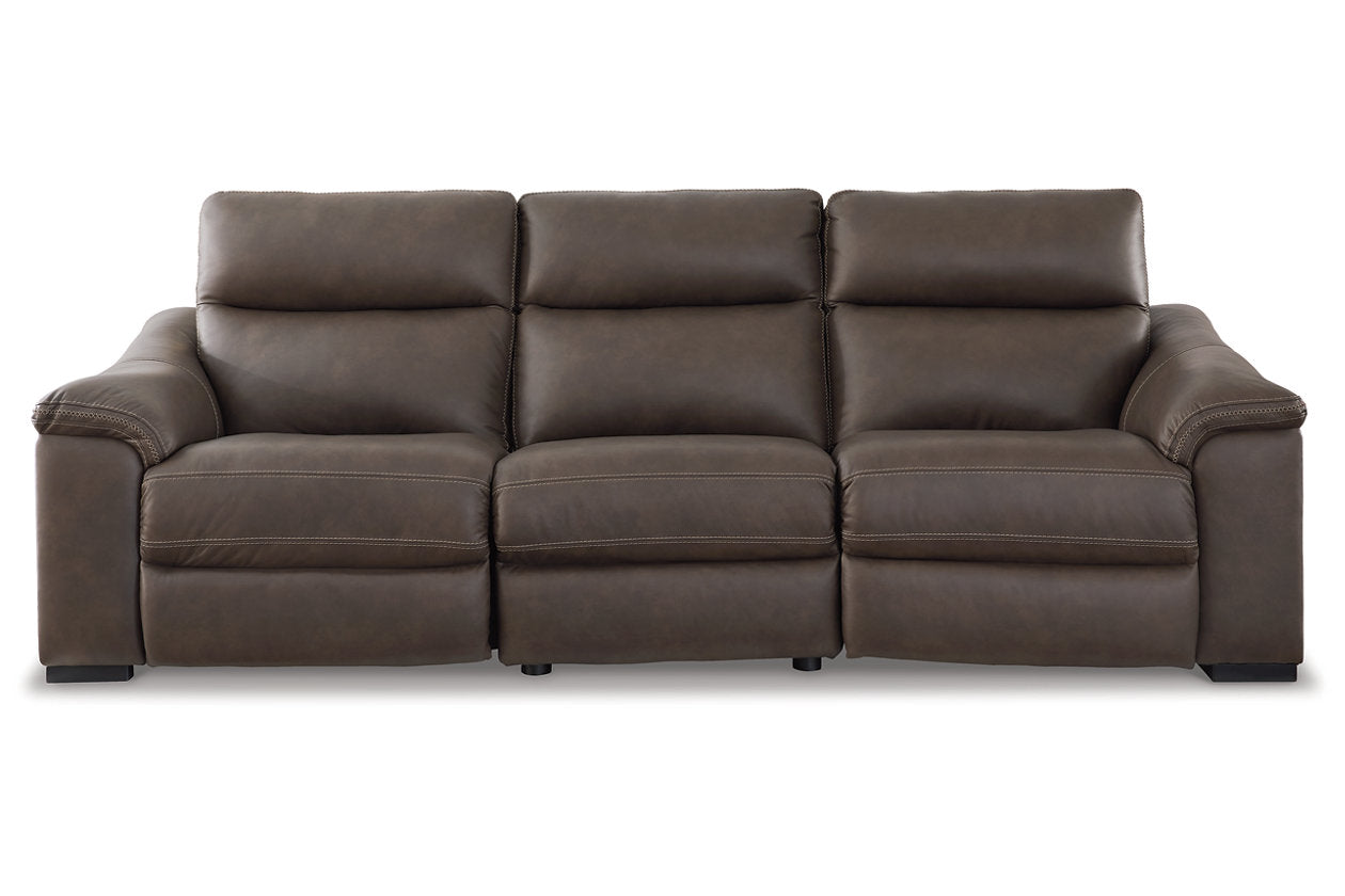 Salvatore Chocolate 3-Piece Power Reclining Sofa - SET | U2630146 | U2630158 | U2630162 - Bien Home Furniture &amp; Electronics