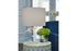 Samder Clear/Brass Finish Table Lamp - L430744 - Bien Home Furniture & Electronics