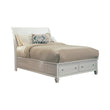 Sandy Beach Queen Storage Sleigh Bed White - 201309Q - Bien Home Furniture & Electronics