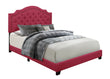 Sandy Pink Queen Upholstered Bed - SH255PNK-1 - Bien Home Furniture & Electronics