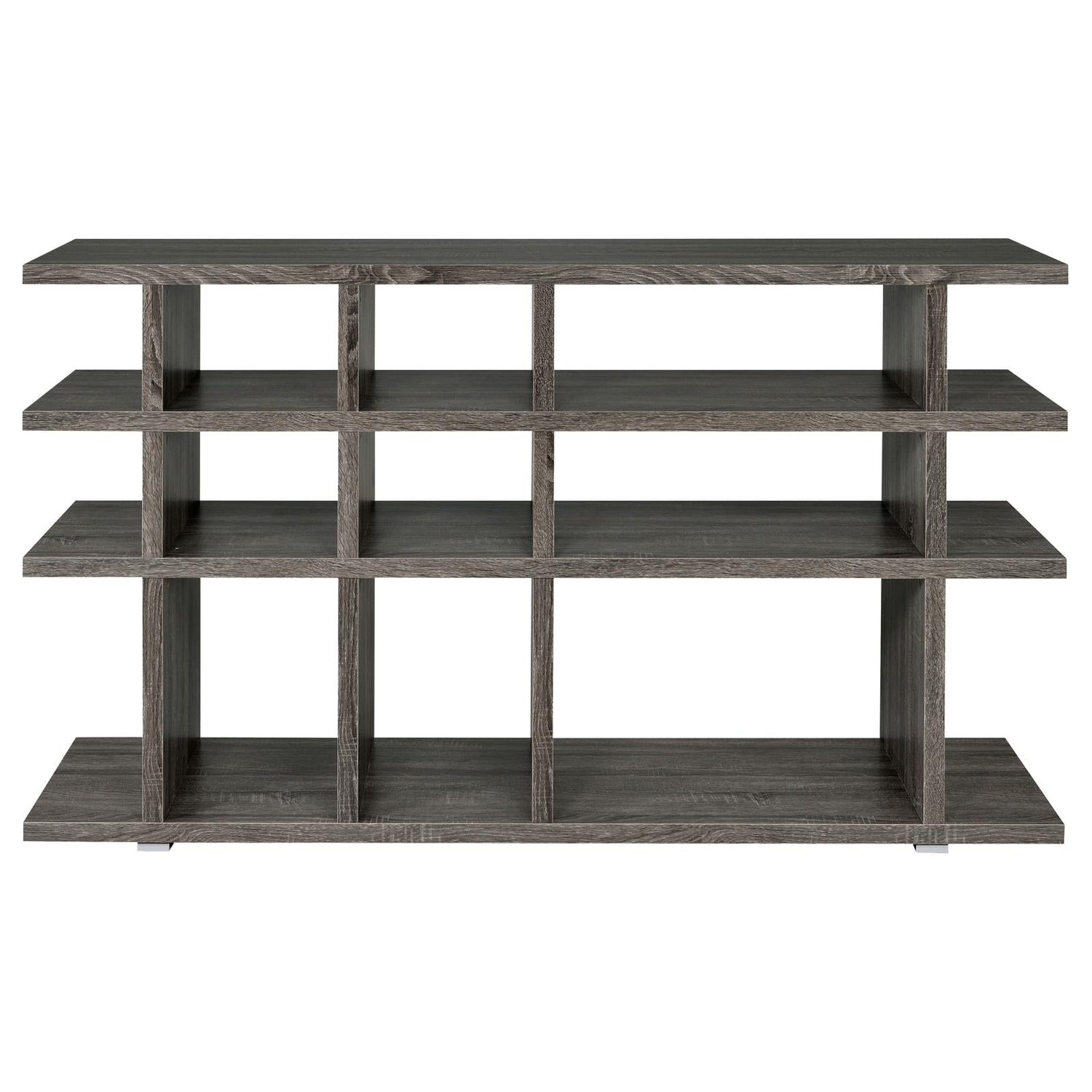 Santos Weathered Gray 3-Tier Bookcase - 800359 - Bien Home Furniture &amp; Electronics