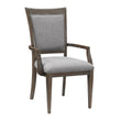 Sarasota Driftwood Brown Arm Chair, Set of 2 - 5441A - Bien Home Furniture & Electronics
