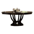 Savion Espresso Round/Oval Extendable Dining Table - SET | 5494-76 | 5494-76B - Bien Home Furniture & Electronics