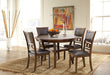 Savor Brown 5-Piece Dining Set - SH1155BRN - Bien Home Furniture & Electronics