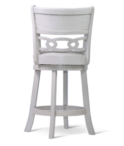 Savor White Swivel Counter Chair, Set of 2 - SH1155WHT-24 - Bien Home Furniture &amp; Electronics