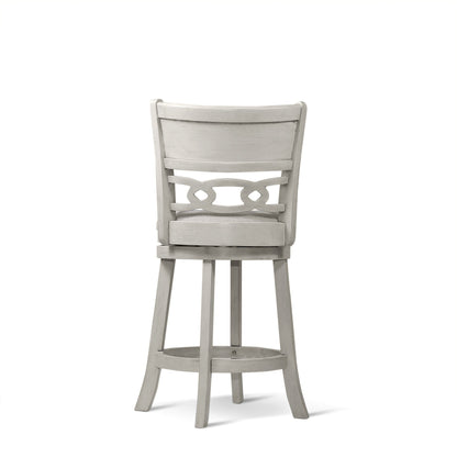 Savor White Swivel Counter Chair, Set of 2 - SH1155WHT-24 - Bien Home Furniture &amp; Electronics