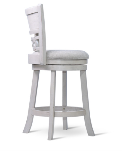 Savor White Swivel Counter Chair, Set of 2 - SH1155WHT-24 - Bien Home Furniture &amp; Electronics