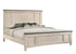 Sawyer Cream/Brown King Panel Bed - SET | B9100-K-HBFB | B9100-KQ-RAIL - Bien Home Furniture & Electronics