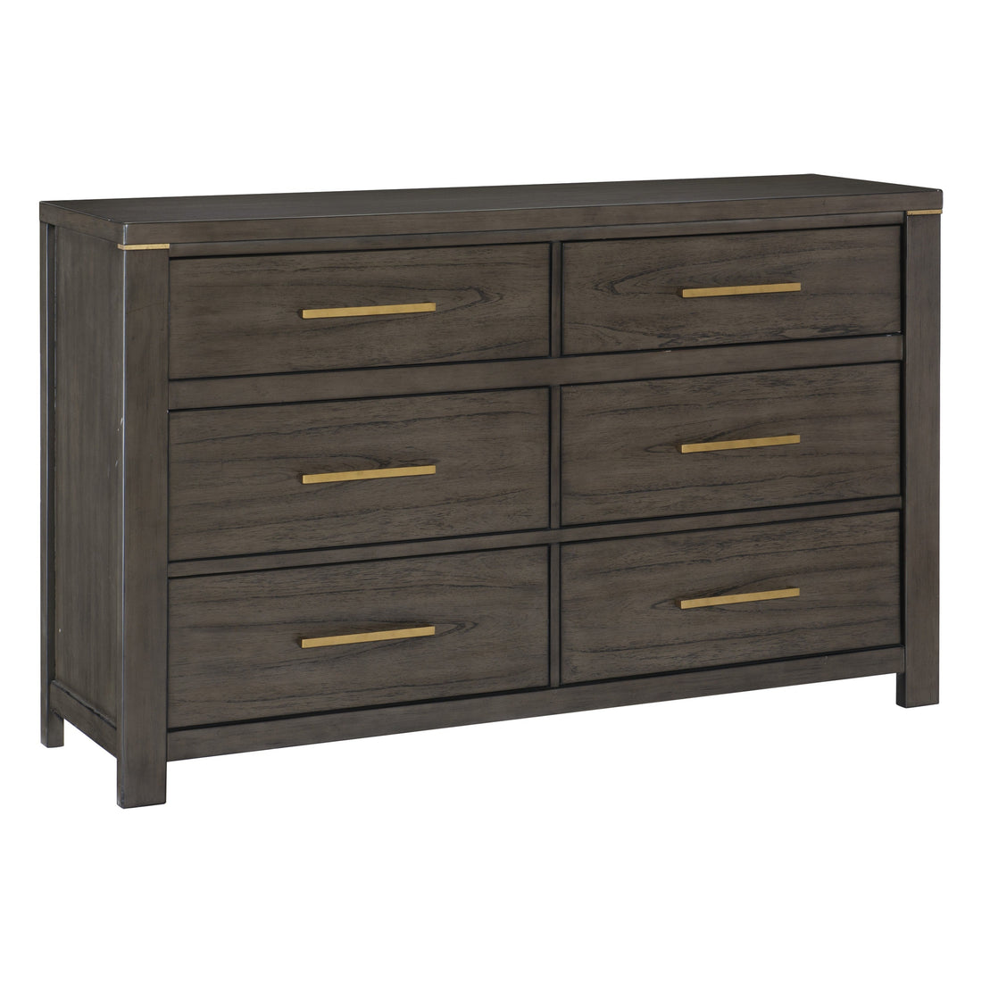 Scarlet Brownish Gray Dresser - 1555-5 - Bien Home Furniture &amp; Electronics