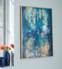 Scarlite Teal/Gold Finish Wall Art - A8000400 - Bien Home Furniture & Electronics