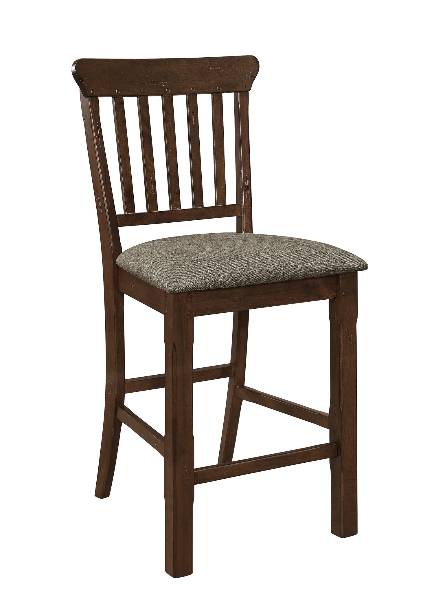 Schleiger Cherry Counter Chair, Set of 2 - 5400-24 - Bien Home Furniture &amp; Electronics