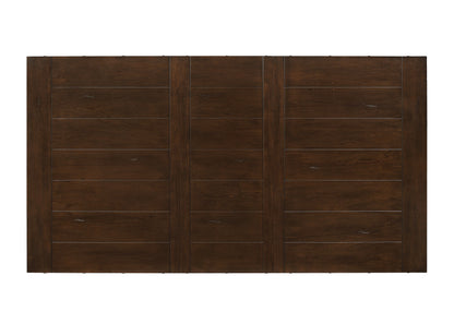 Schleiger Cherry Extendable Counter Height Set - SET | 5400-36XL | 5400-36XLB | 5400-24(2) - Bien Home Furniture &amp; Electronics