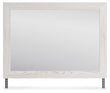 Schoenberg White Bedroom Mirror (Mirror Only) - B1446-36 - Bien Home Furniture & Electronics
