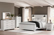 Schoenberg White Panel Bedroom Set - SET | B1446-154 | B1446-157 | B1446-196 | B1446-92 | B1446-245 - Bien Home Furniture & Electronics