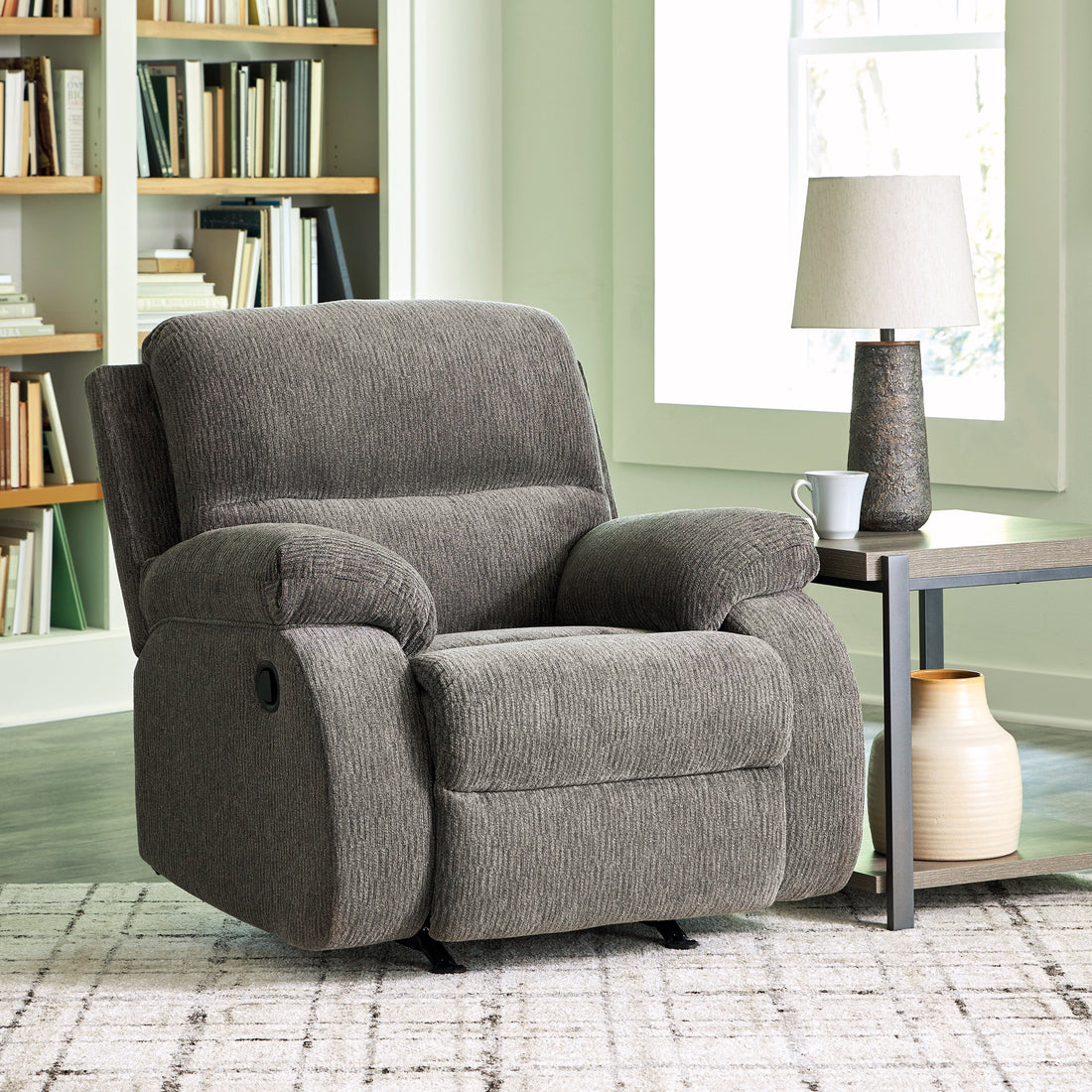Scranto Brindle Recliner - 6650225 - Bien Home Furniture & Electronics