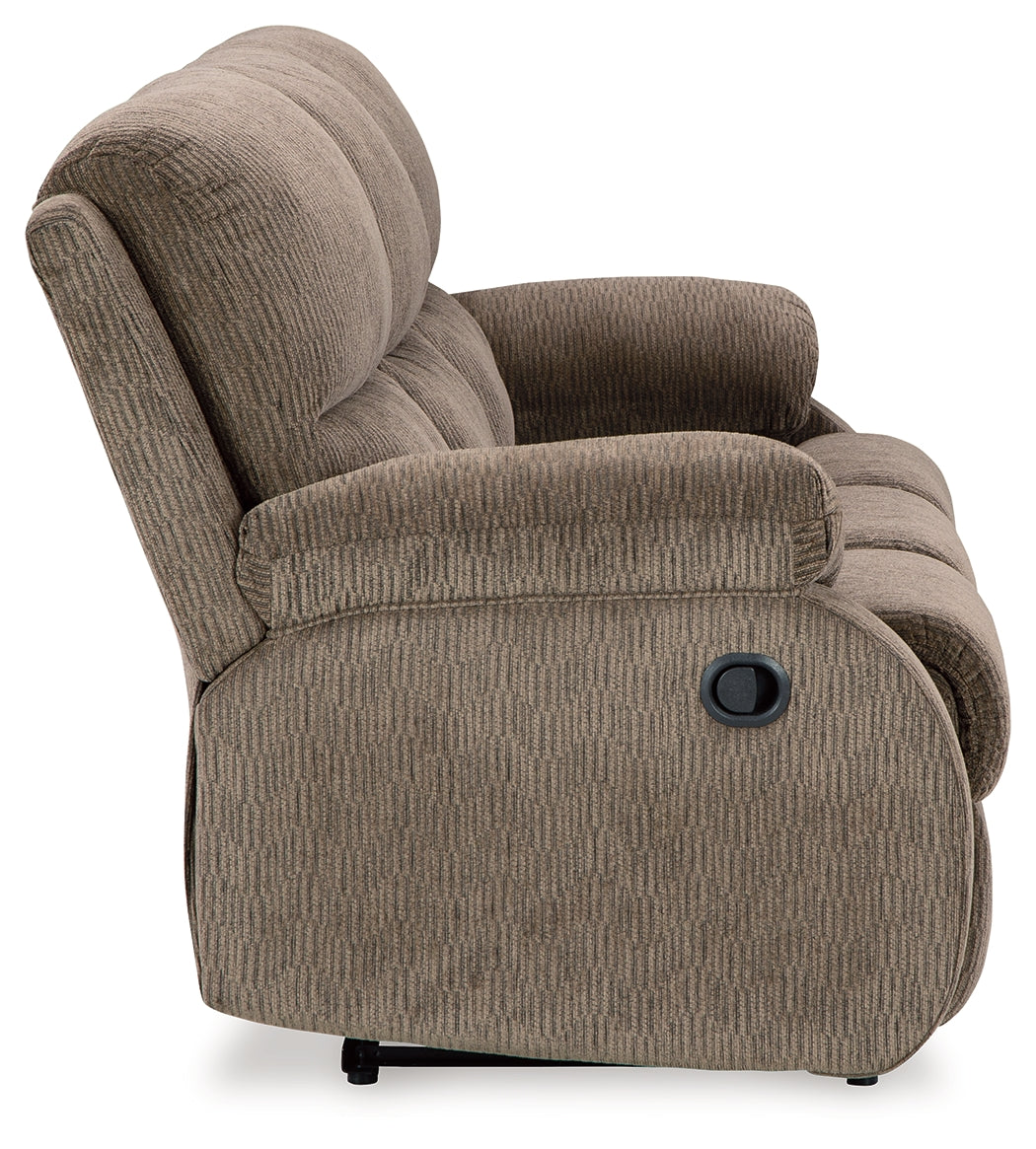 Scranto Oak Reclining Sofa - 6650488 - Bien Home Furniture &amp; Electronics