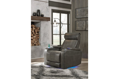 Screen Time Graphite Power Recliner - 2170406 - Bien Home Furniture &amp; Electronics