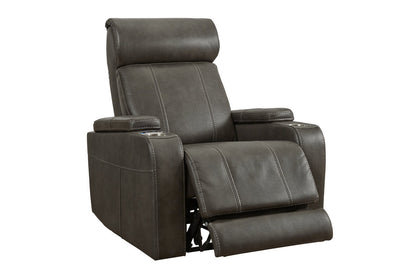 Screen Time Graphite Power Recliner - 2170406 - Bien Home Furniture &amp; Electronics