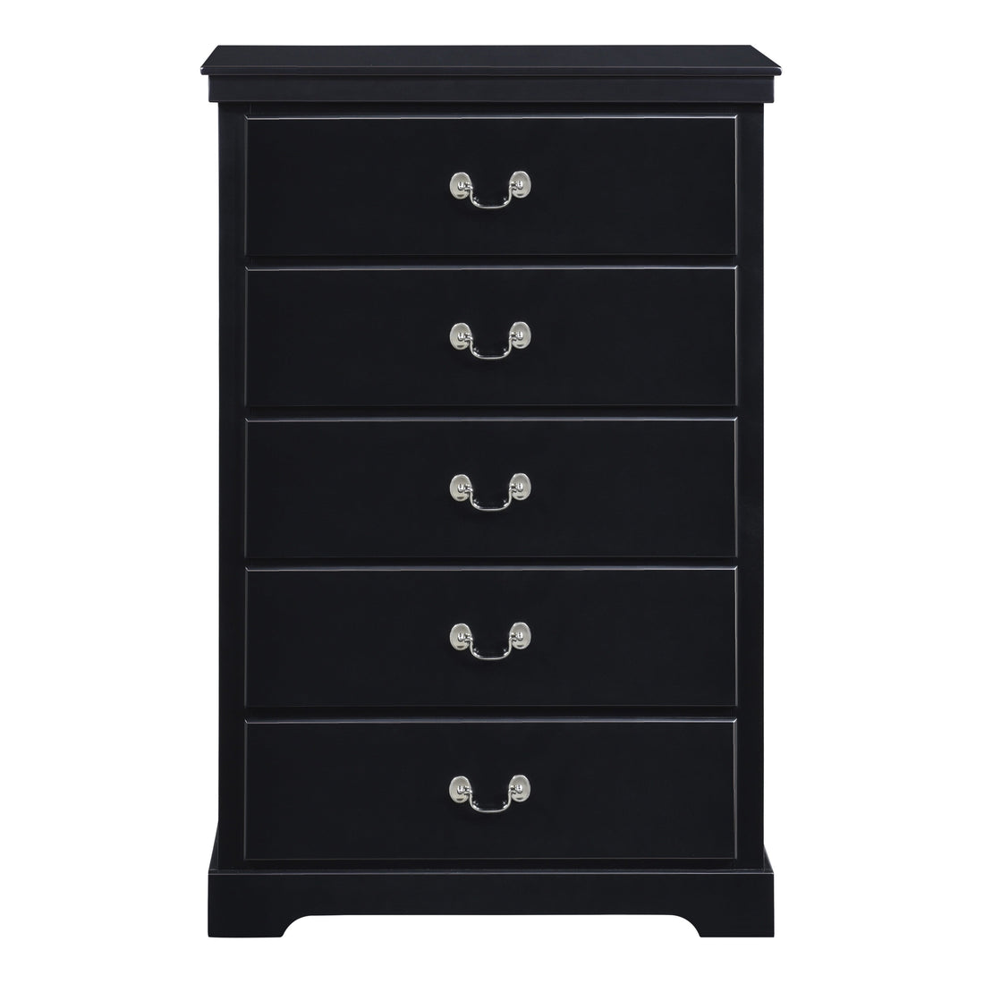 Seabright Black Chest - 1519BK-9 - Bien Home Furniture &amp; Electronics