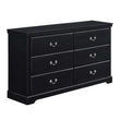 Seabright Black Dresser - 1519BK-5 - Bien Home Furniture & Electronics
