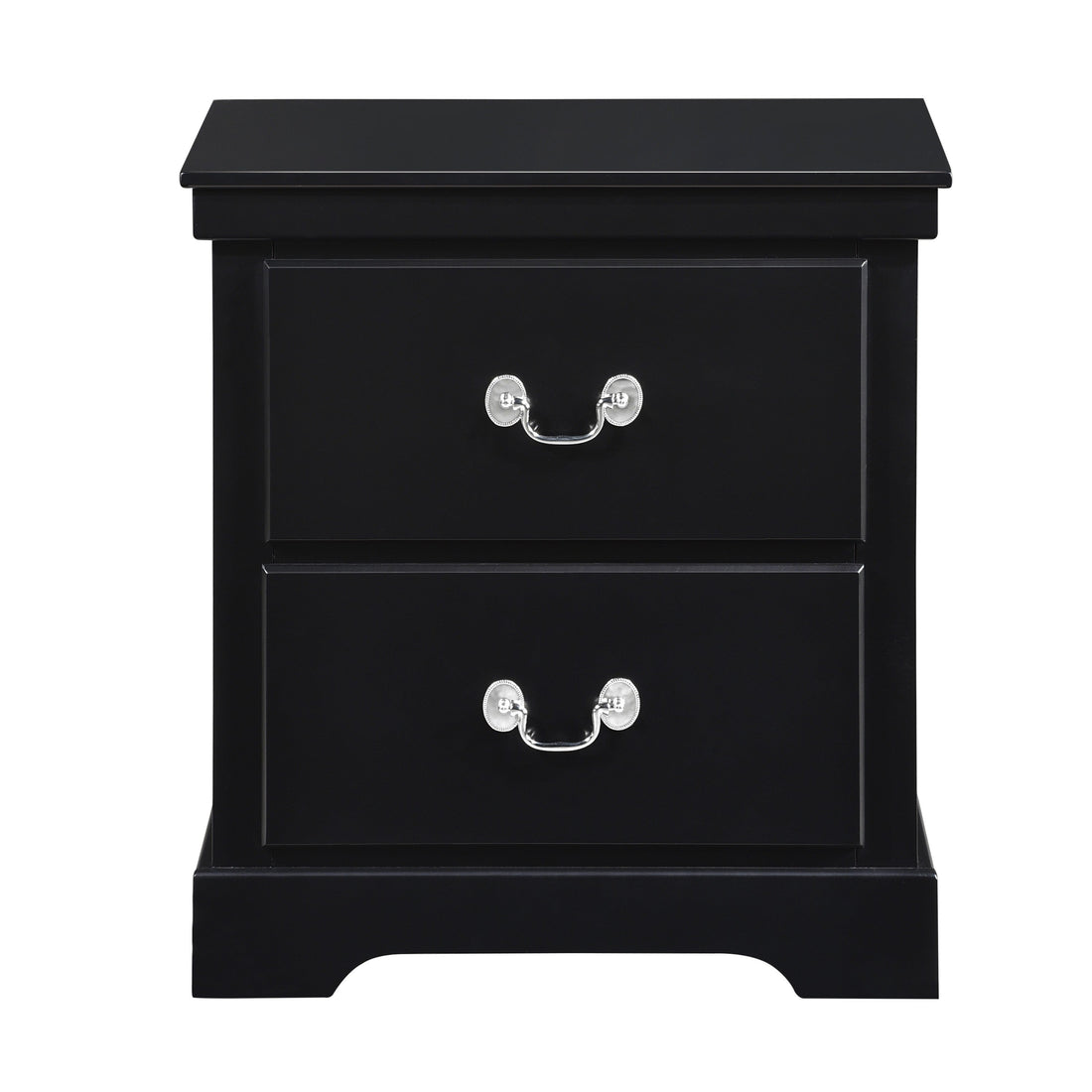 Seabright Black Nightstand - 1519BK-4 - Bien Home Furniture &amp; Electronics