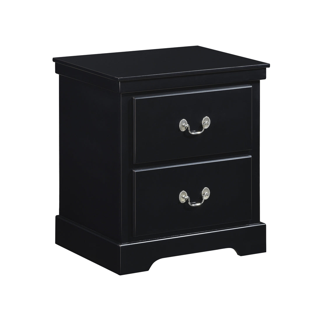 Seabright Black Nightstand - 1519BK-4 - Bien Home Furniture &amp; Electronics