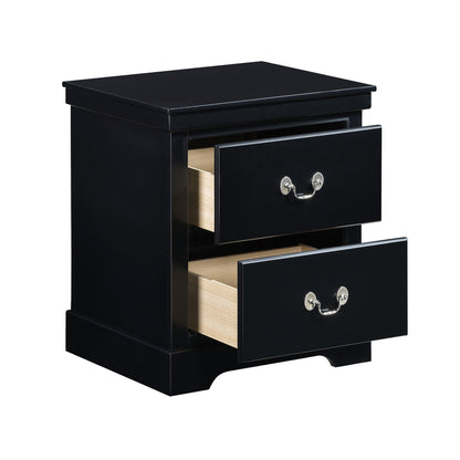 Seabright Black Nightstand - 1519BK-4 - Bien Home Furniture &amp; Electronics