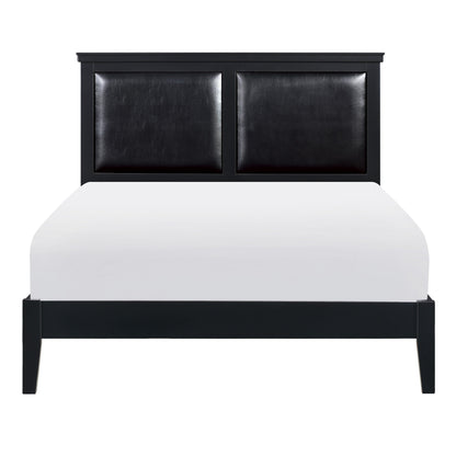 Seabright Black Panel Bedroom Set - SET | 1519BKK-1 | 1519BK-3 | 1519BK-4 | 1519BK-5 | 1519BK-6 - Bien Home Furniture &amp; Electronics