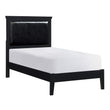 Seabright Black Twin Panel Bed - SET | 1519BKT-1 | 1519BKT-3 - Bien Home Furniture & Electronics