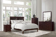 Seabright Cherry Panel Bedroom Set - SET | 1519CHK-1 | 1519CH-3 | 1519CH-4 | 1519CH-5 | 1519CH-6 | 1519CH-9 - Bien Home Furniture & Electronics