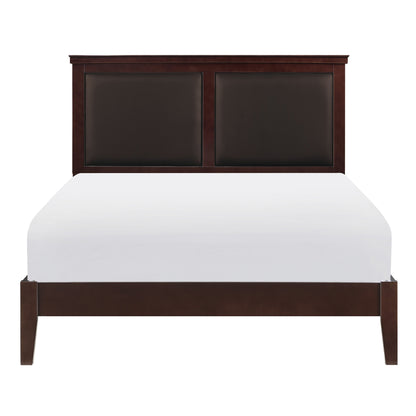 Seabright Cherry Queen Panel Bed - SET | 1519CH-1 | 1519CH-3 - Bien Home Furniture &amp; Electronics