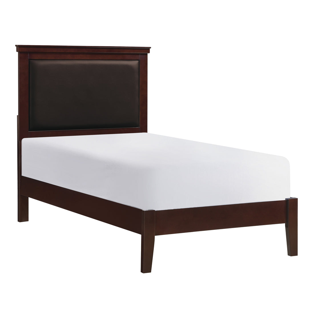 Seabright Cherry Twin Panel Bed - SET | 1519CHT-1 | 1519CHT-3 - Bien Home Furniture &amp; Electronics