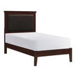 Seabright Cherry Twin Panel Bed - SET | 1519CHT-1 | 1519CHT-3 - Bien Home Furniture & Electronics