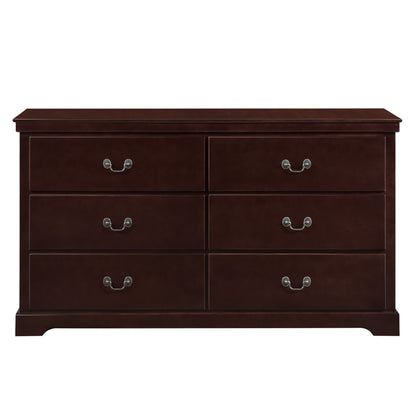 Seabright Cherry Youth Panel Bedroom Set - SET | 1519CHF-1 | 1519CHT-3 | 1519CH-4 | 1519CH-5 | 1519CH-6 | 1519CH-9 - Bien Home Furniture &amp; Electronics