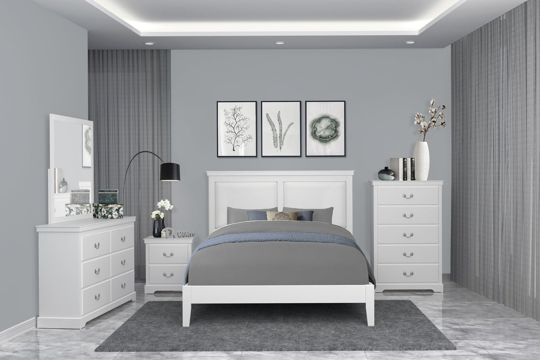 Seabright White Dresser - 1519WH-5 - Bien Home Furniture &amp; Electronics