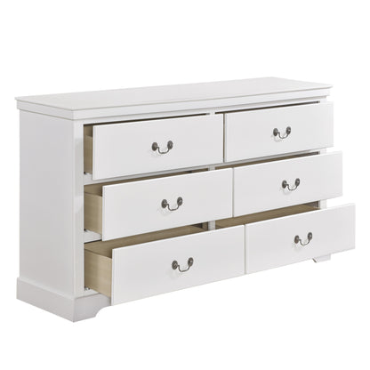 Seabright White Dresser - 1519WH-5 - Bien Home Furniture &amp; Electronics
