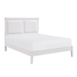 Seabright White Eastern King Bed - SET | 1519WHK-1 | 1519WH-3 - Bien Home Furniture & Electronics
