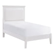 Seabright White Twin Bed - SET | 1519WHT-1 | 1519WHT-3 - Bien Home Furniture & Electronics