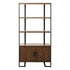 Sedley Walnut/Rustic Black Bookcase - 5415RF-17* - Bien Home Furniture & Electronics