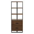 Sedley Walnut/Rustic Black Side Pier - 54150RF-S* - Bien Home Furniture & Electronics