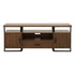 Sedley Walnut/Rustic Black TV Stand - 54150RF-68T - Bien Home Furniture & Electronics