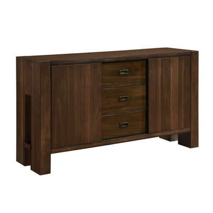 Sedley Walnut Server - 5415RF-40 - Bien Home Furniture &amp; Electronics