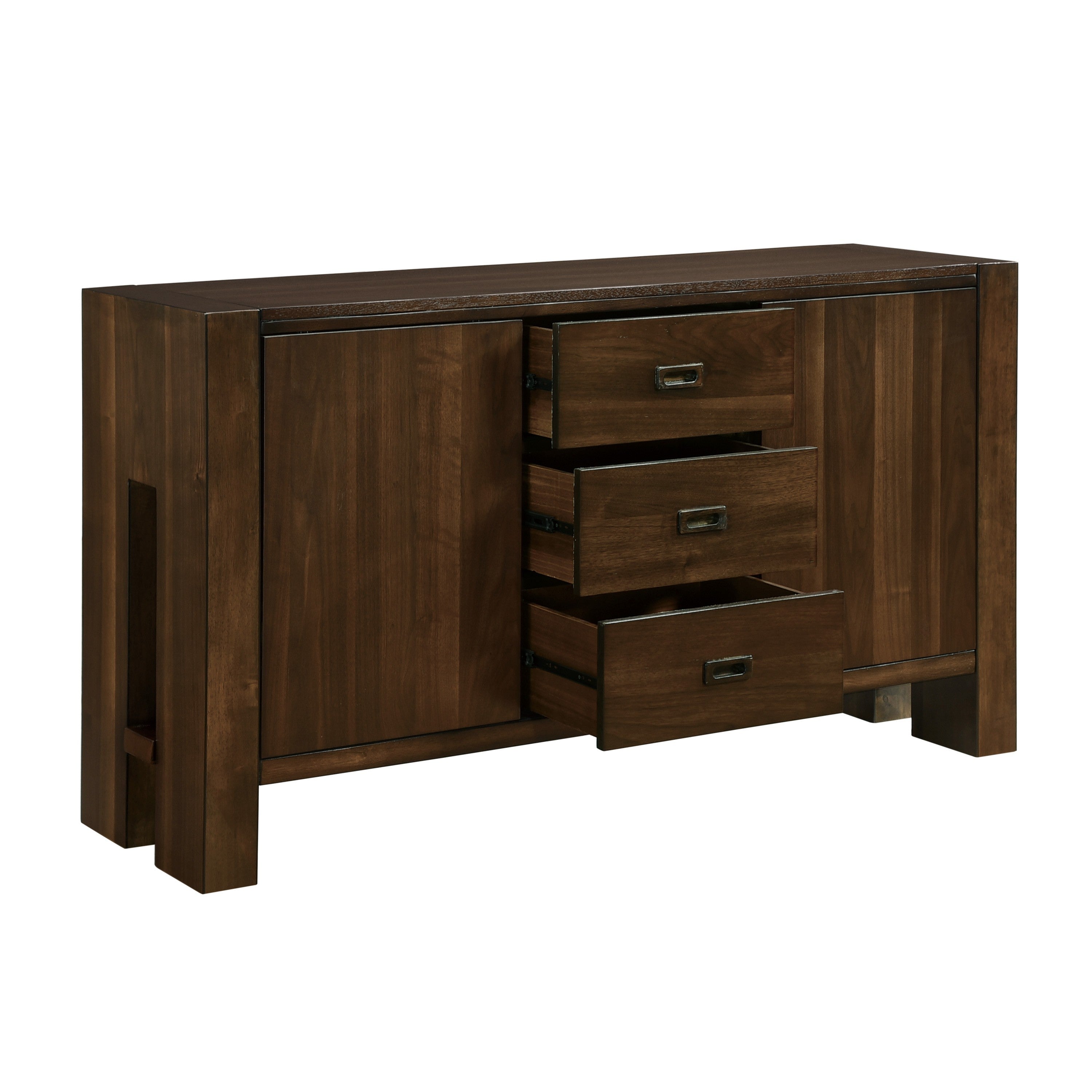 Sedley Walnut Server - 5415RF-40 - Bien Home Furniture &amp; Electronics